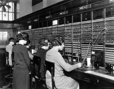 telephone switchboard operators