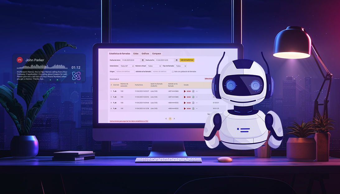 Voip PBX with AI