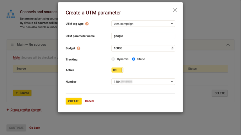 UTM parameter