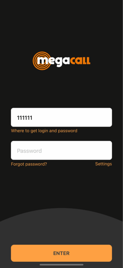 Megacall for iOS