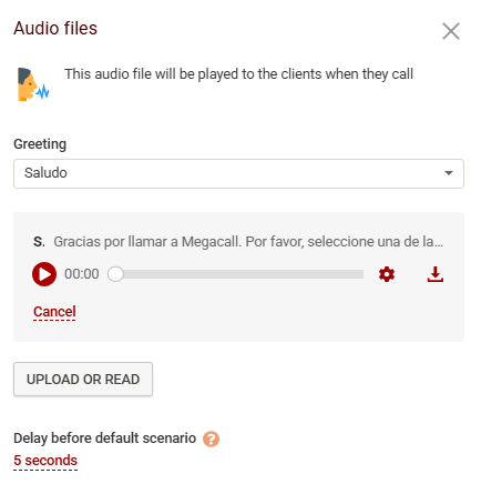 audio files