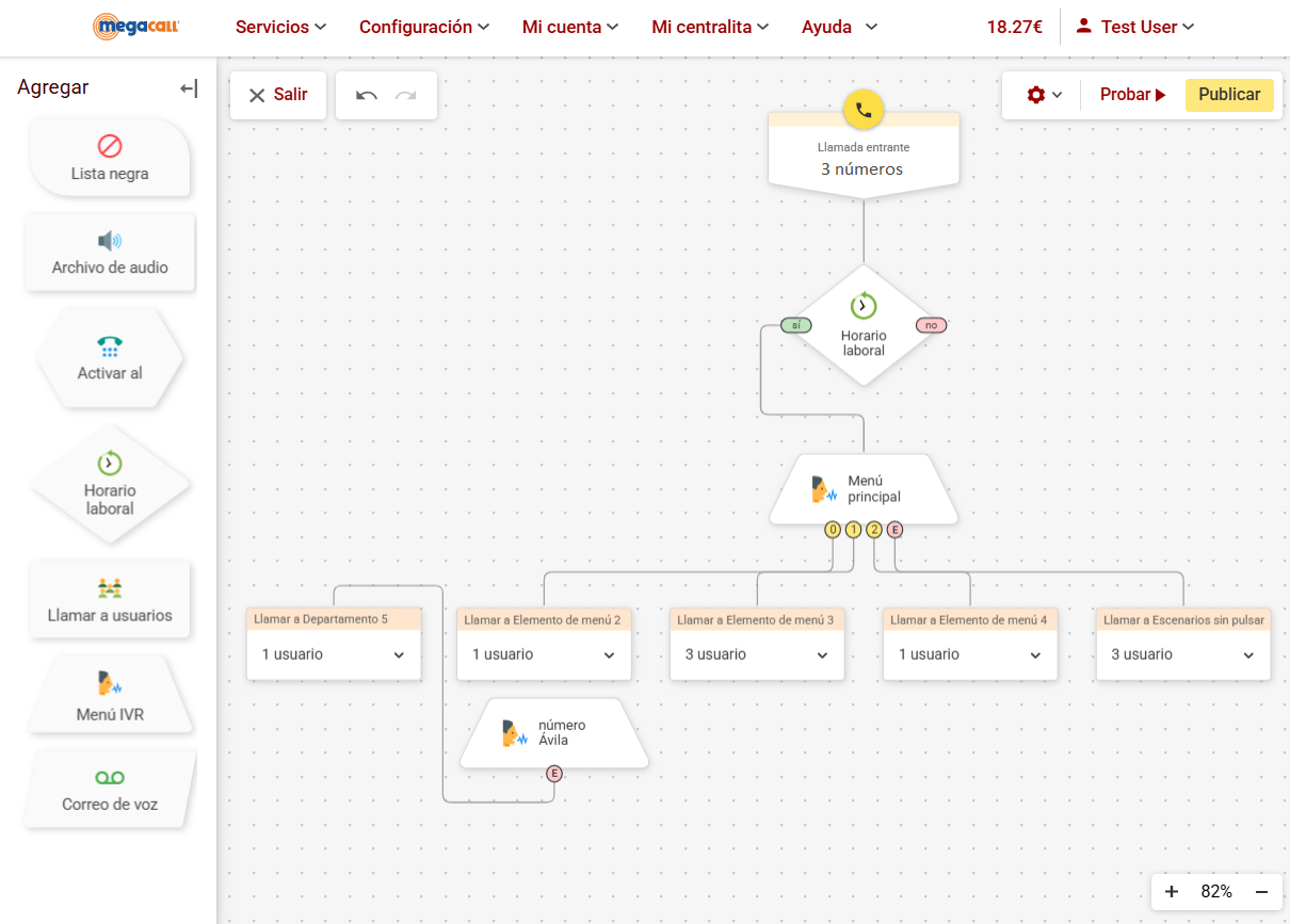 Megacall PBX setup instructions